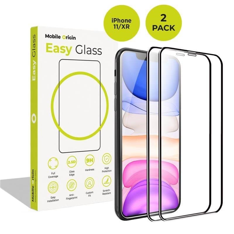 Mobile Origin EasyGlass iPhone 11/XR - 2 pack Beskyttelsesglas FRL-EG-i11-2pk