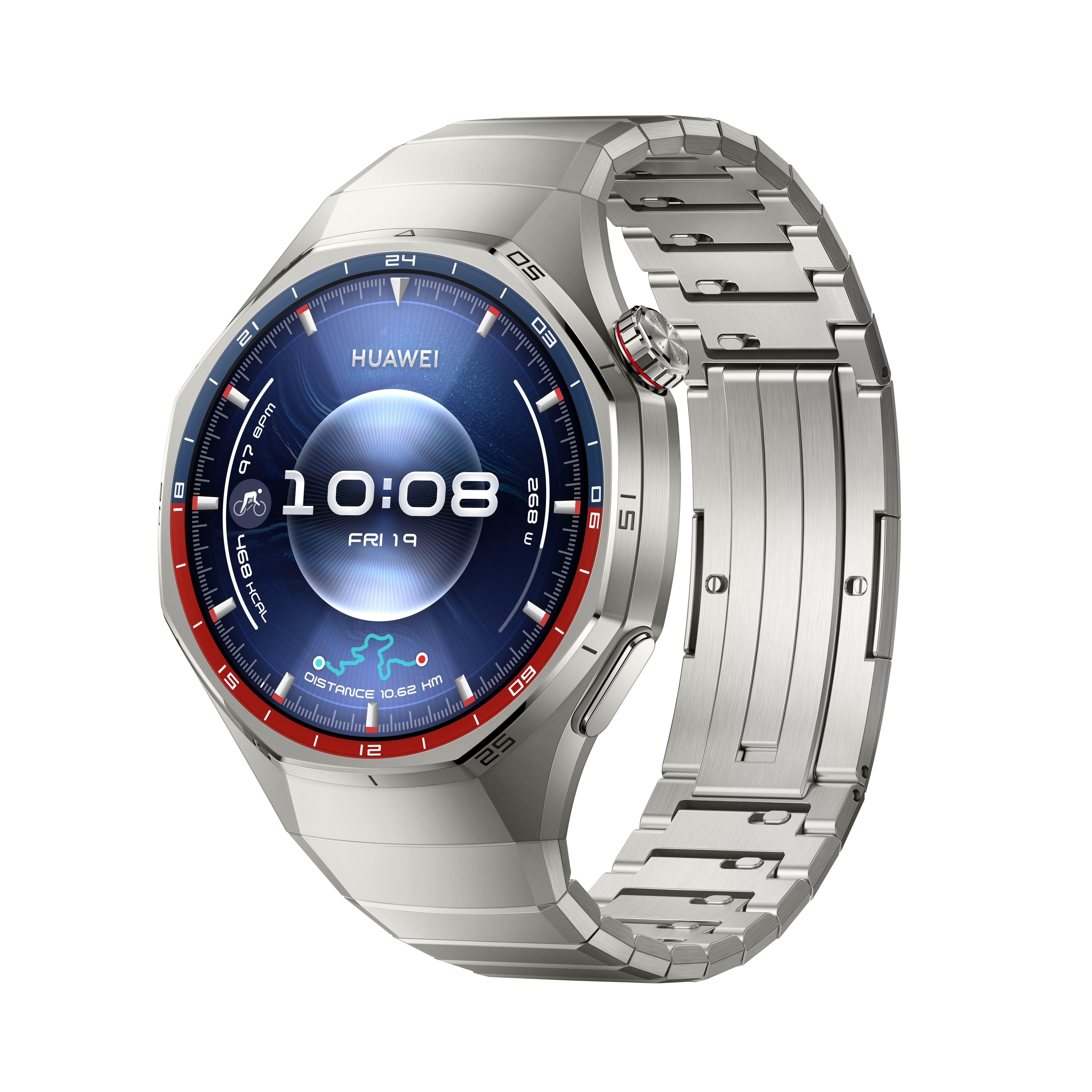 Huawei Watch GT 6 Pro 46mm - Titanium Smartwatch Sølv 55020FTT