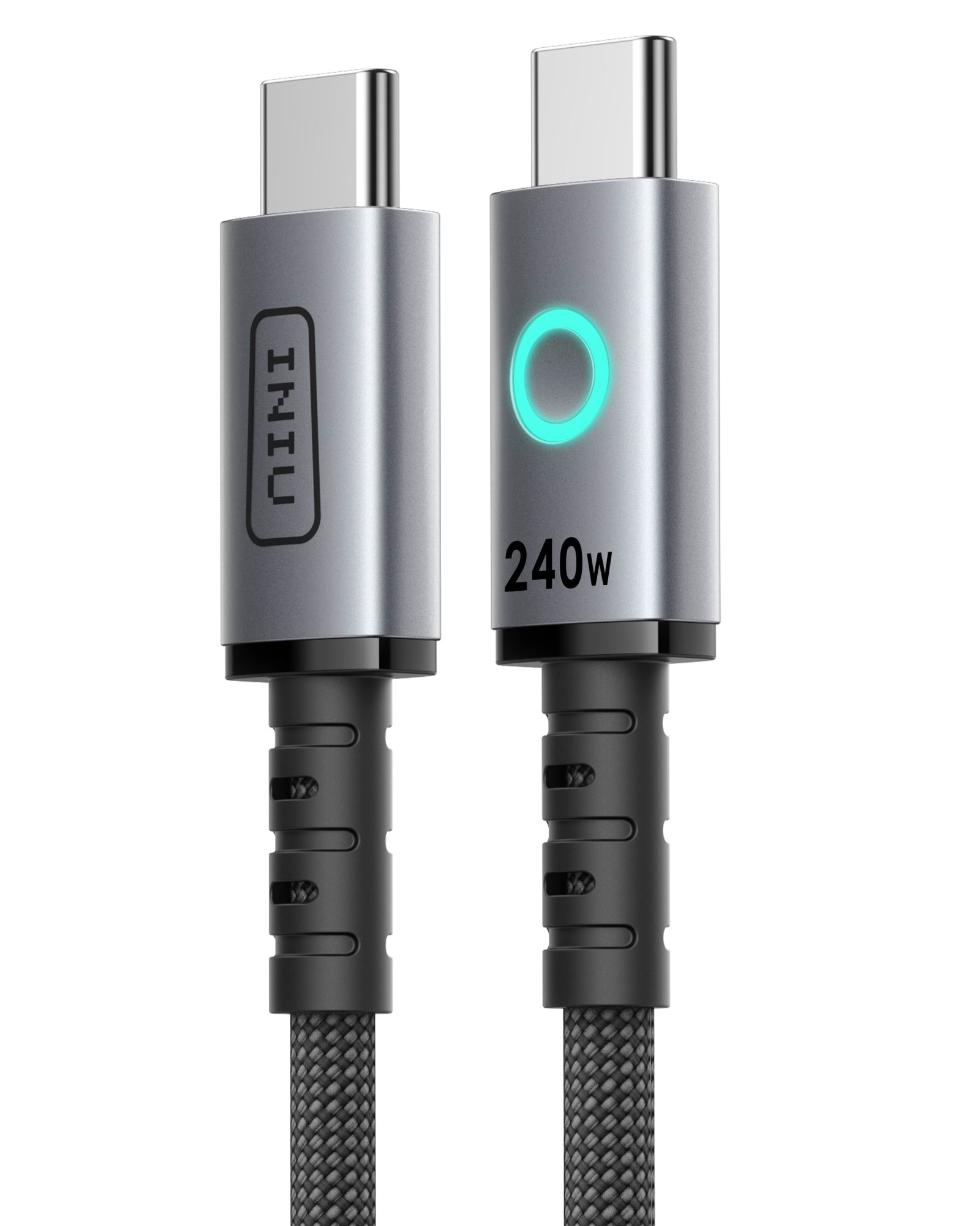 INIU Leopard Magnetic Cable 240W Usb Kabel Sort C22-P1