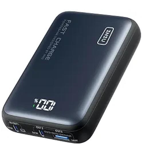 INIU Leopard Power 65W - 20000 mAh Powerbank Grå P62-P1