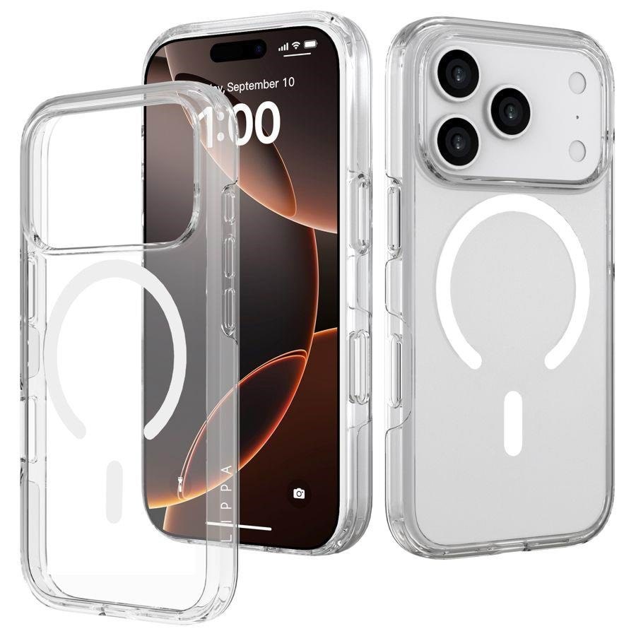 Lippa MagSafe iPhone 17 Pro Cover - Clear Mobilcover LPCOVER0063