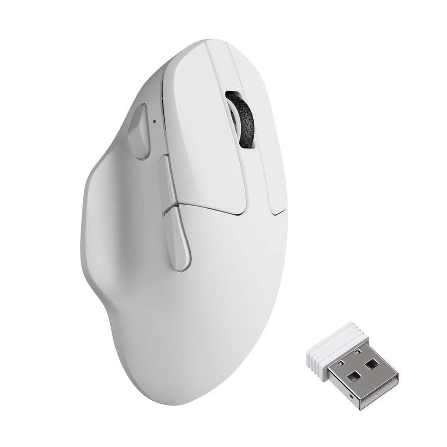 Keychron M7 8K Hz - Gaming Mus - Optisk - 6 knapper - Hvid Mus M7-A24