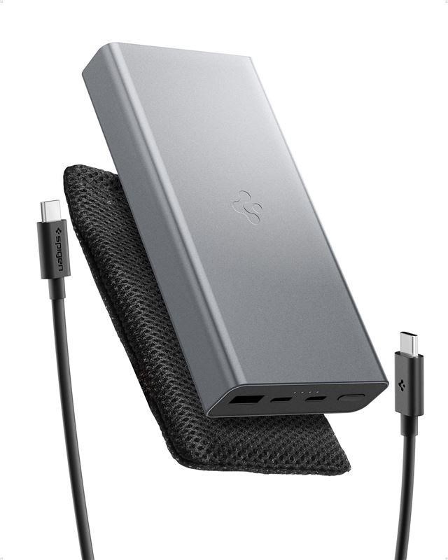 Spigen Essential 20000mAh 30W Portable Charger - gray EA3020 - 20000 mAh