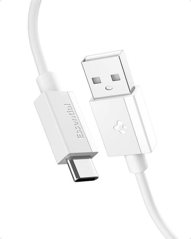 Spigen Essential 60W - USB-A USB-C - 2m - Hvid Usb Kabel ACA08716