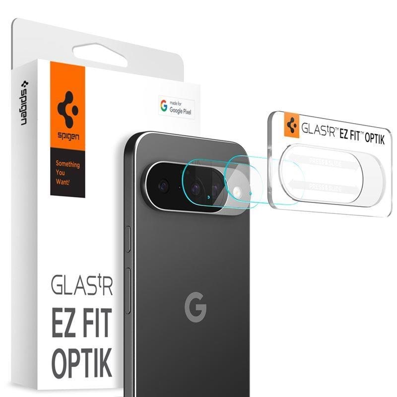 Spigen Glass tR EZ Fit Optik 2 Pack - crystal clear - Google Pixel 10 Beskyttelsesglas AGL09661