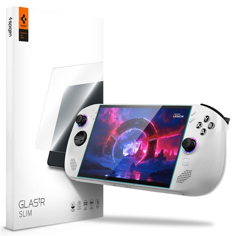 Spigen Glass tR Slim 2 Pack - Lenovo Legion Go S - Miscellaneous Tilbehør til spillekonsol Spil Tilbehør AGL09773