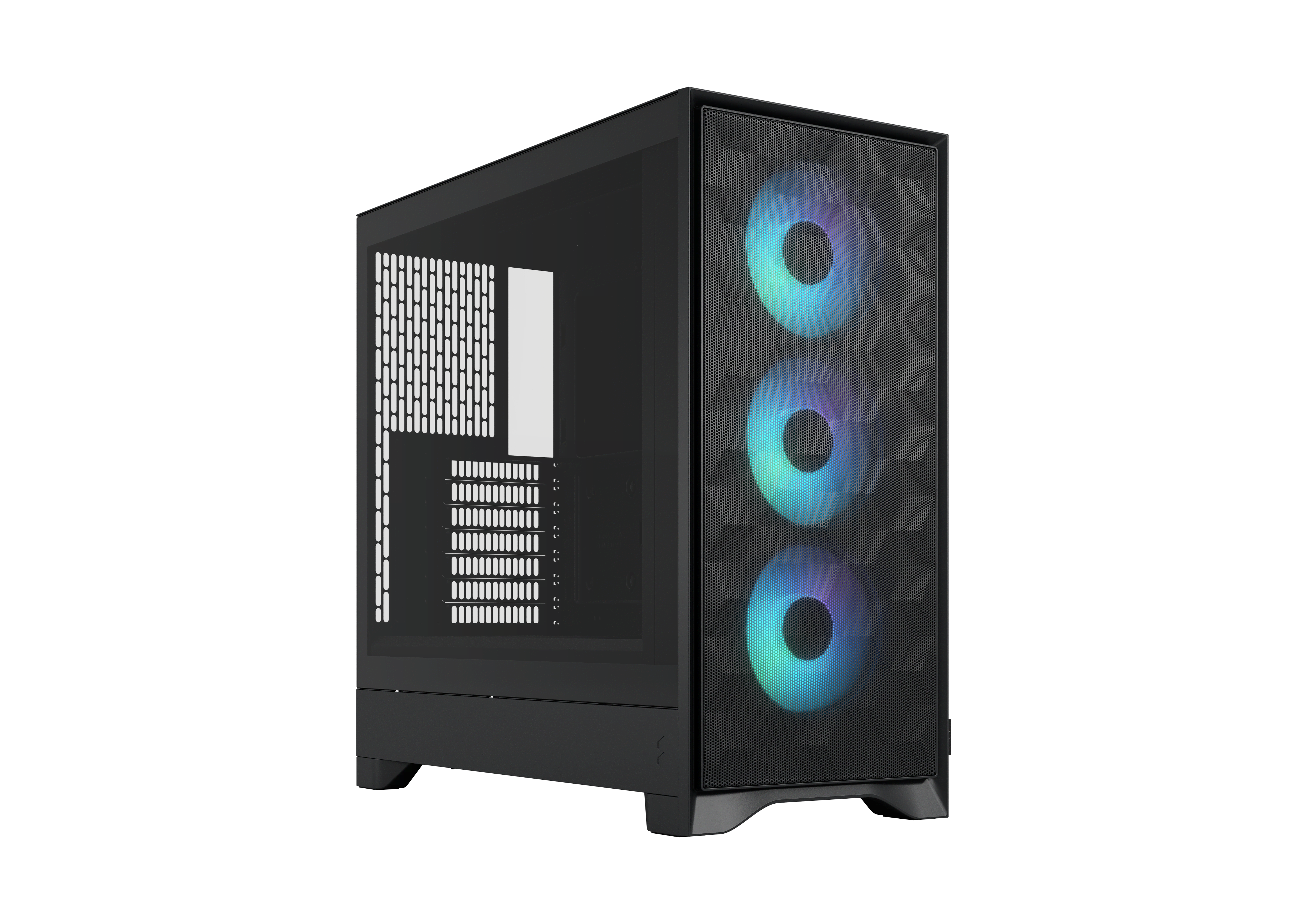 Fractal Design Pop 2 Air Black TG RGB - Kabinet - Miditower - Sort Kabinet FD-C-POA2A-03