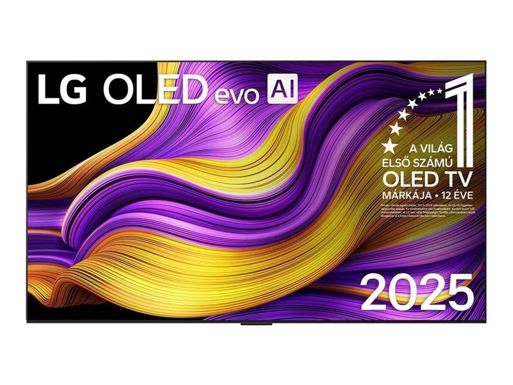 LG 77" Fladskærms TV OLED 4K OLED77G51LW G5 Series - 77" OLED TV - OLED evo AI - 4K Fjernsyn Sort