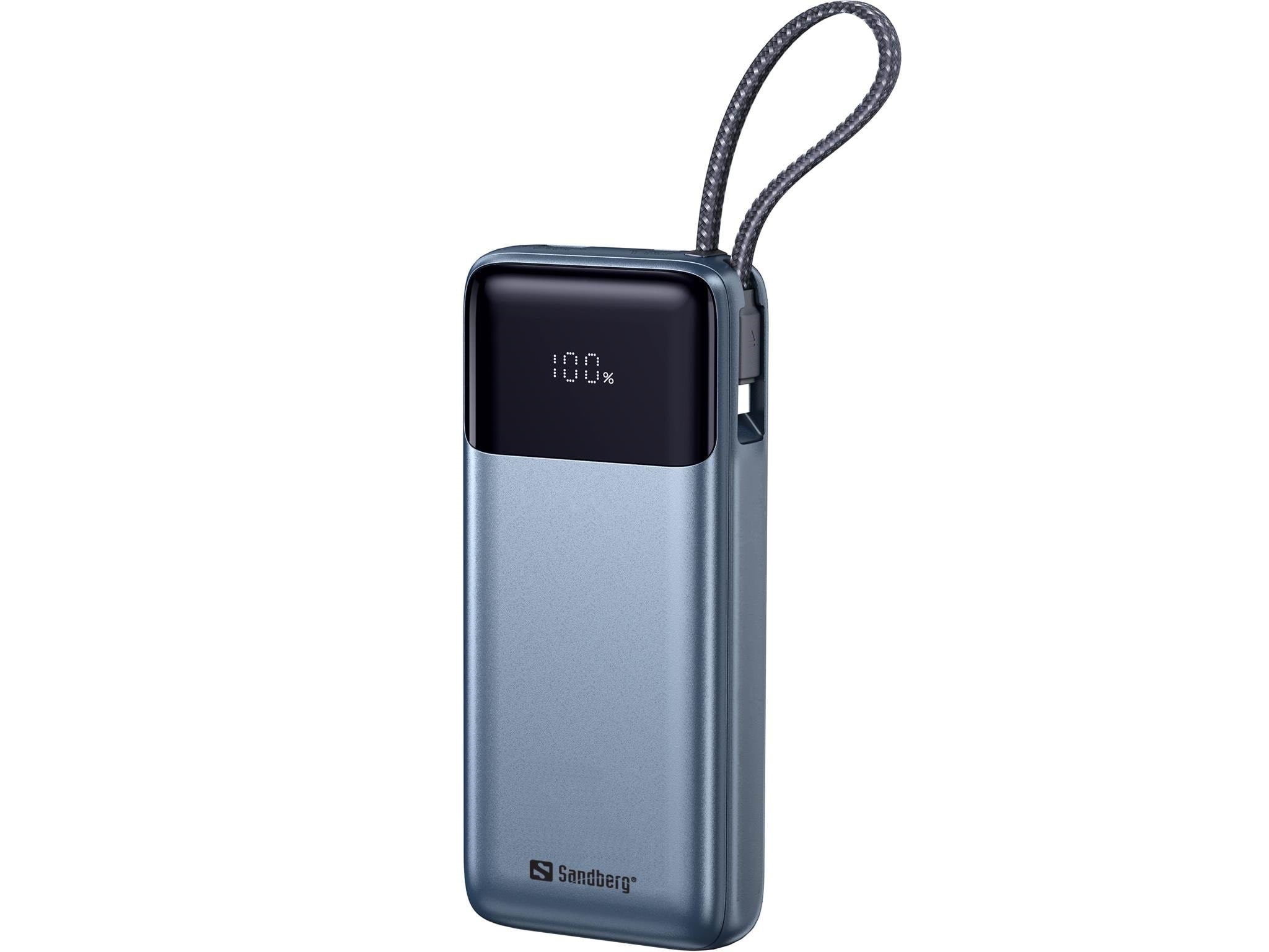 Sandberg All-in1 Powerbank 20000 PD67W - 20000 mAh Powerbank Sort 421-29