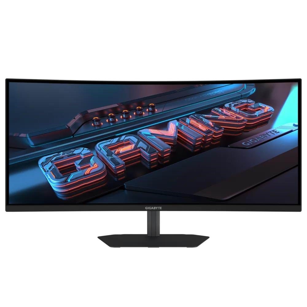 34" GIGABYTE G34WQC2 - 3440x1440 (UWQHD) - 200Hz - VA Computerskærm Black G34WQC2 EK