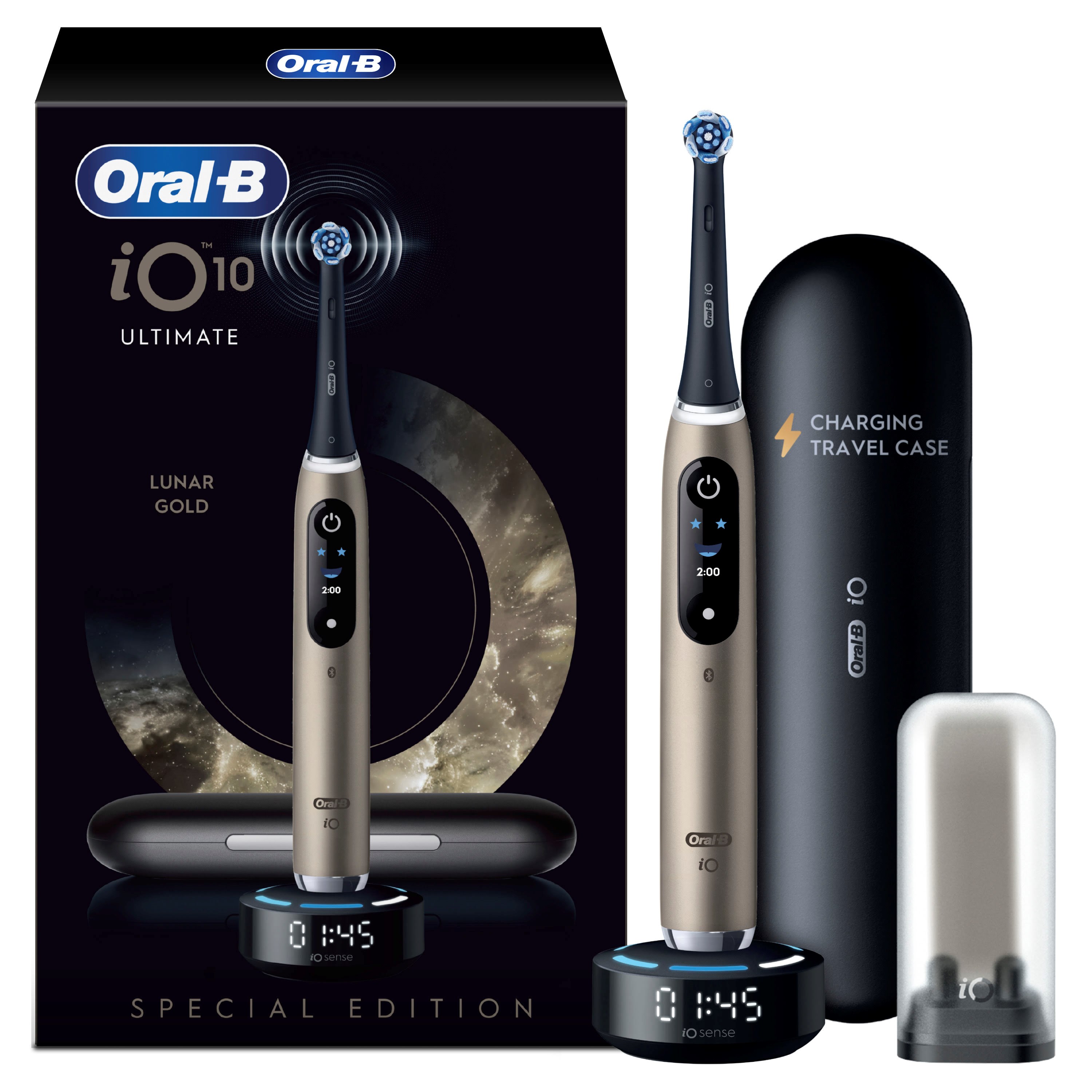 Oral-B Tandbørste iO10 Lunar Gold Special Edition (Sort Refill) El Tandbørste 8700216996297
