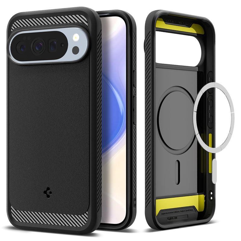 Spigen Rugged Armor MagSafe - matte black - Google Pixel 10 Pro XL Mobilcover ACS09721