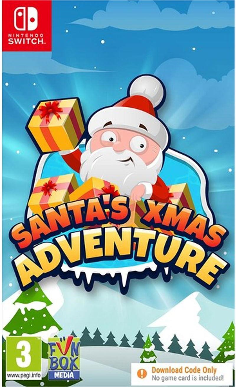 Santa's Xmas Adventure (Code in a Box) - Nintendo Switch - Eventyr Spil 0850017102224