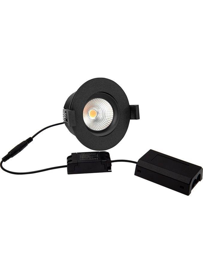 HiluX DS8 - Powered By Shelly - 2200-6500K - CRI95 - 600lm - Sort Smart Home 5714255011234