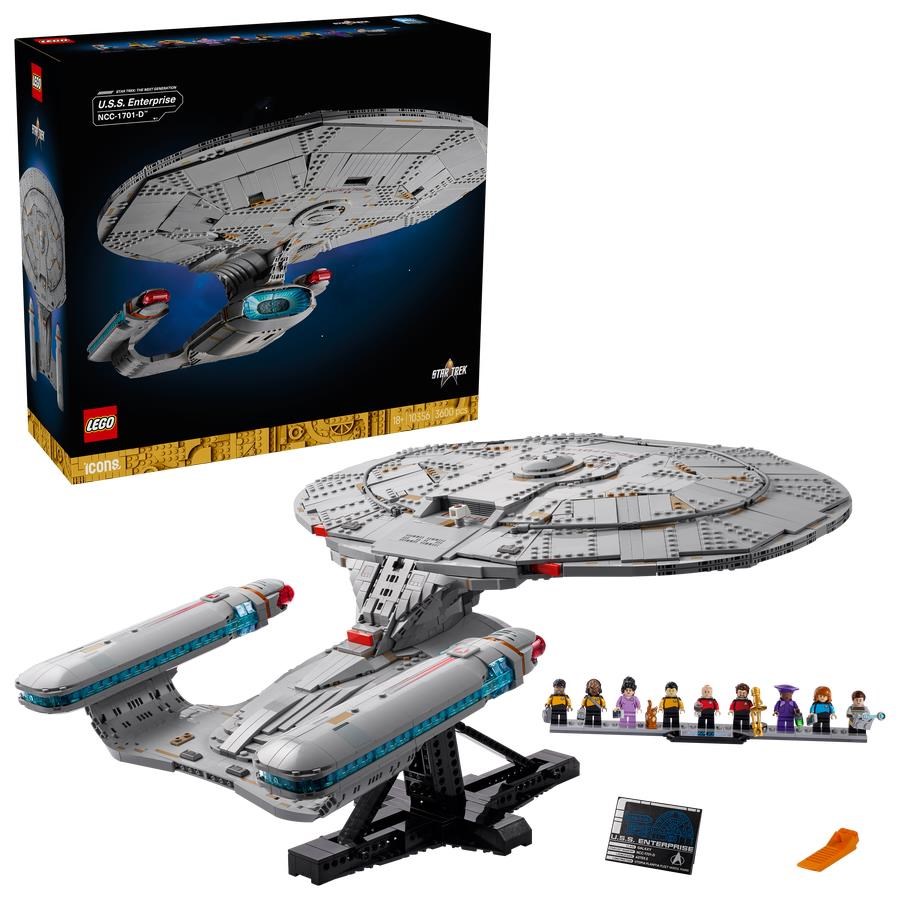 LEGO Icons 10356 Star Trek: U.S.S. Enterprise NCC-1701-D byggesæt 18+ år