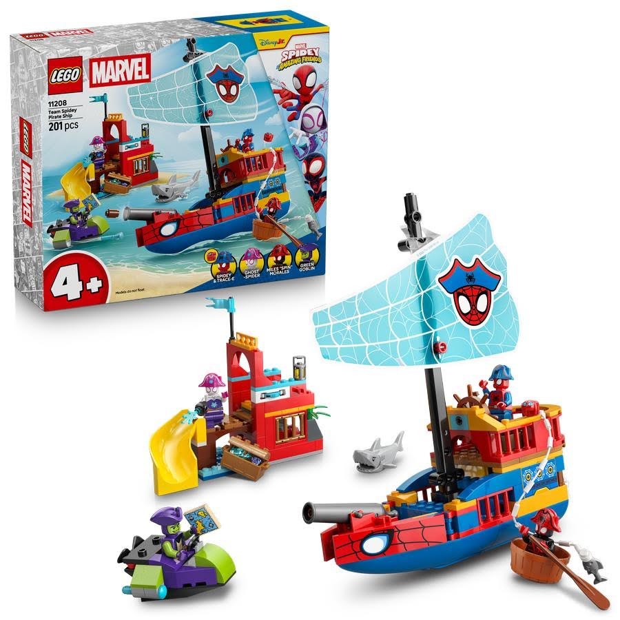 LEGO Spidey 11208 Team Spideys piratskib
