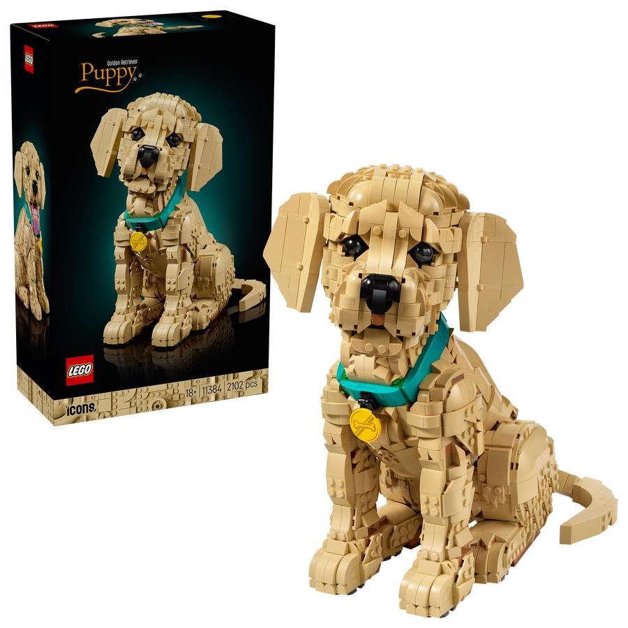 LEGO Icons 11384 Golden retriever-hvalp