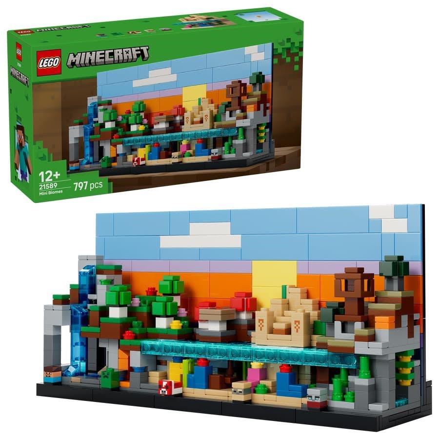 LEGO Minecraft 21589 Mini-biomer
