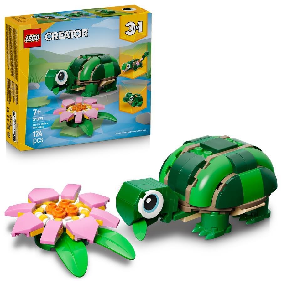 LEGO Creator 31377 Skildpadde med åkandeblomst