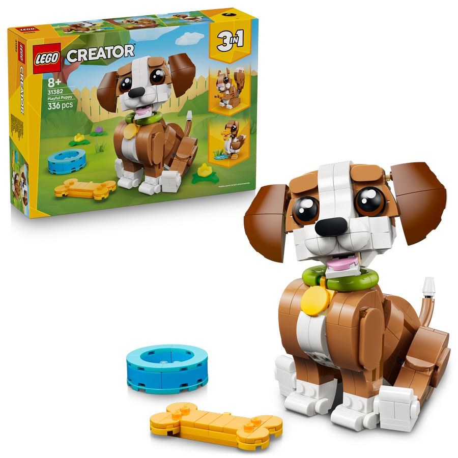 LEGO Creator 31382 Søde dyr: Legesyg hundehvalp