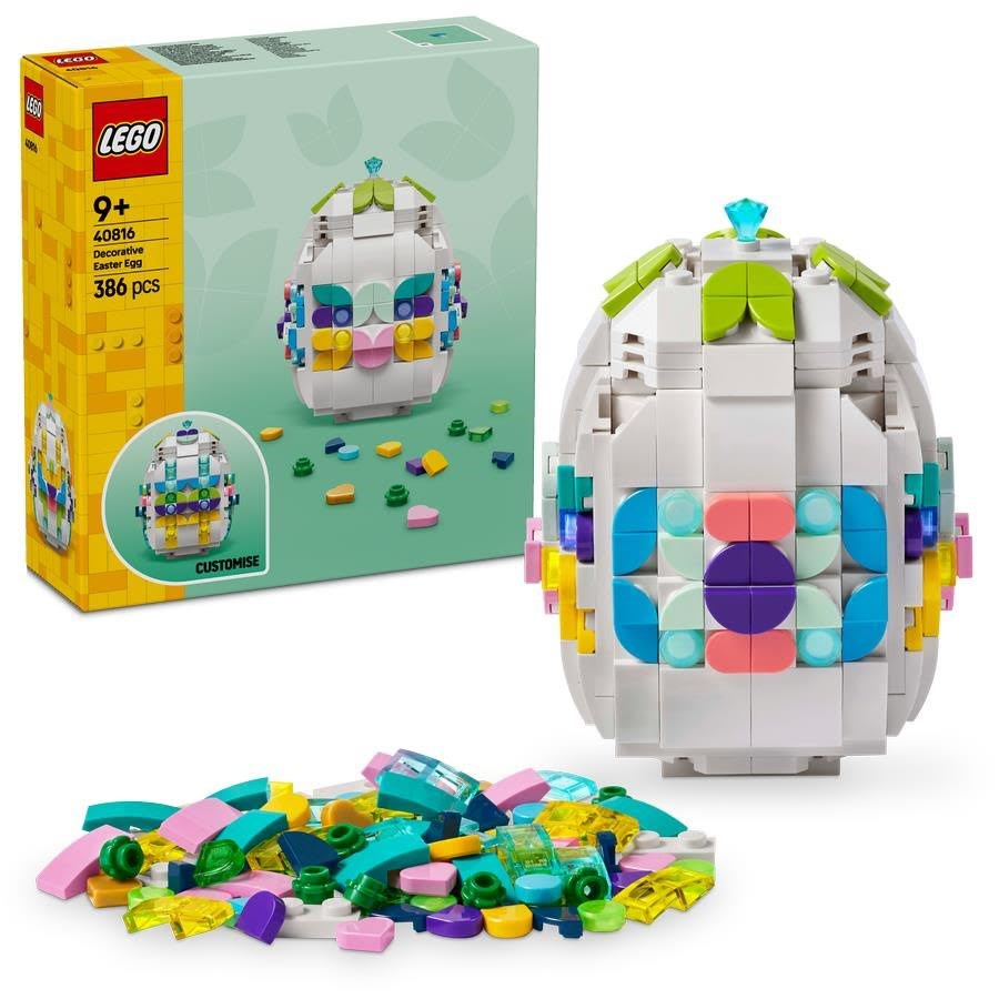 LEGO Icons 40816 Dekorativt påskeæg