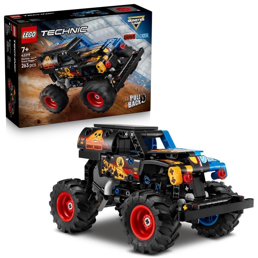 LEGO Technic 42219 Monster Jam Grave Digger Fire and Ice