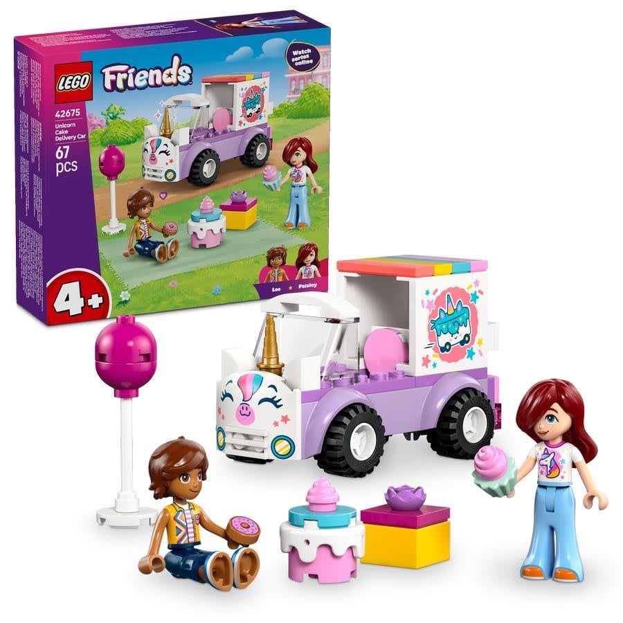 LEGO Friends 42675 Enhjørninge-kagevogn legetøj 4+ år