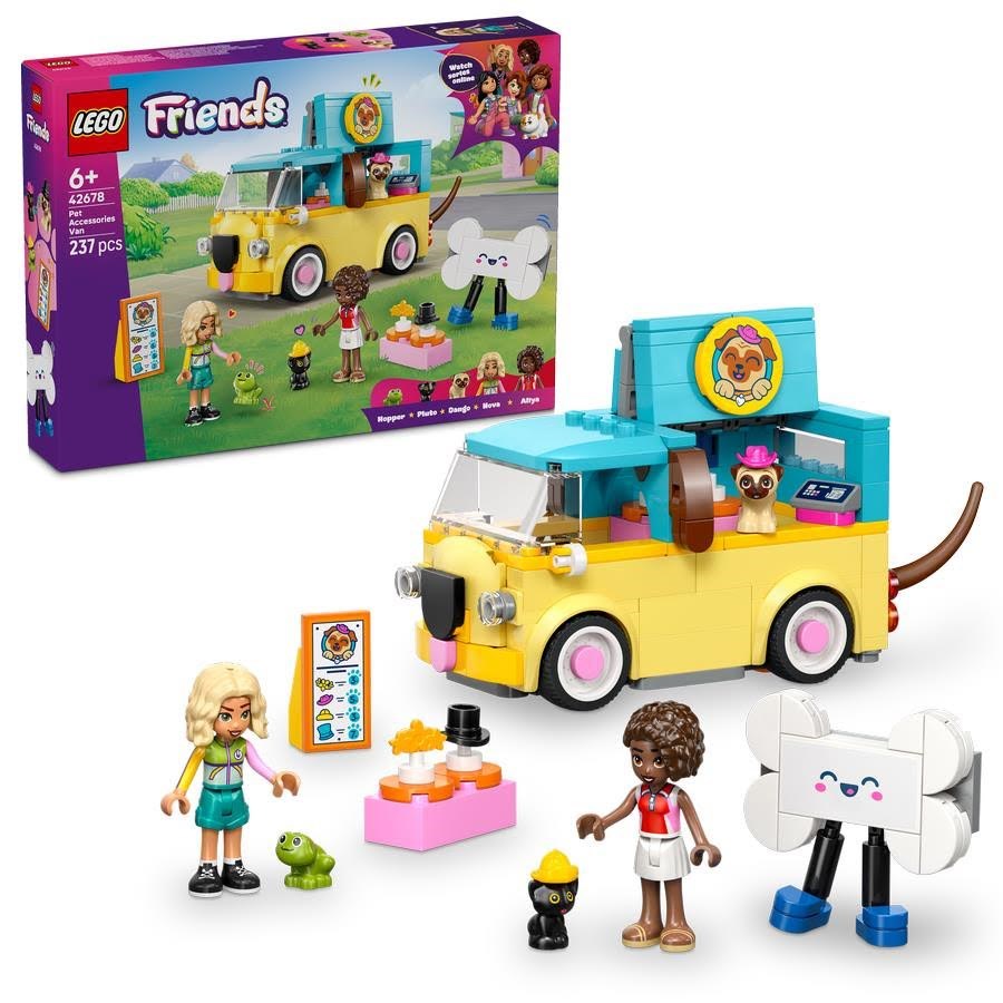 LEGO Friends 42678 Vogn med kæledyrs-accessories legetøj 6+ år