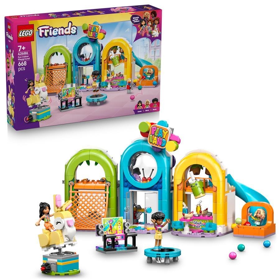 LEGO Friends 42686 Sjovt indendørs legeland byggesæt 7+ år