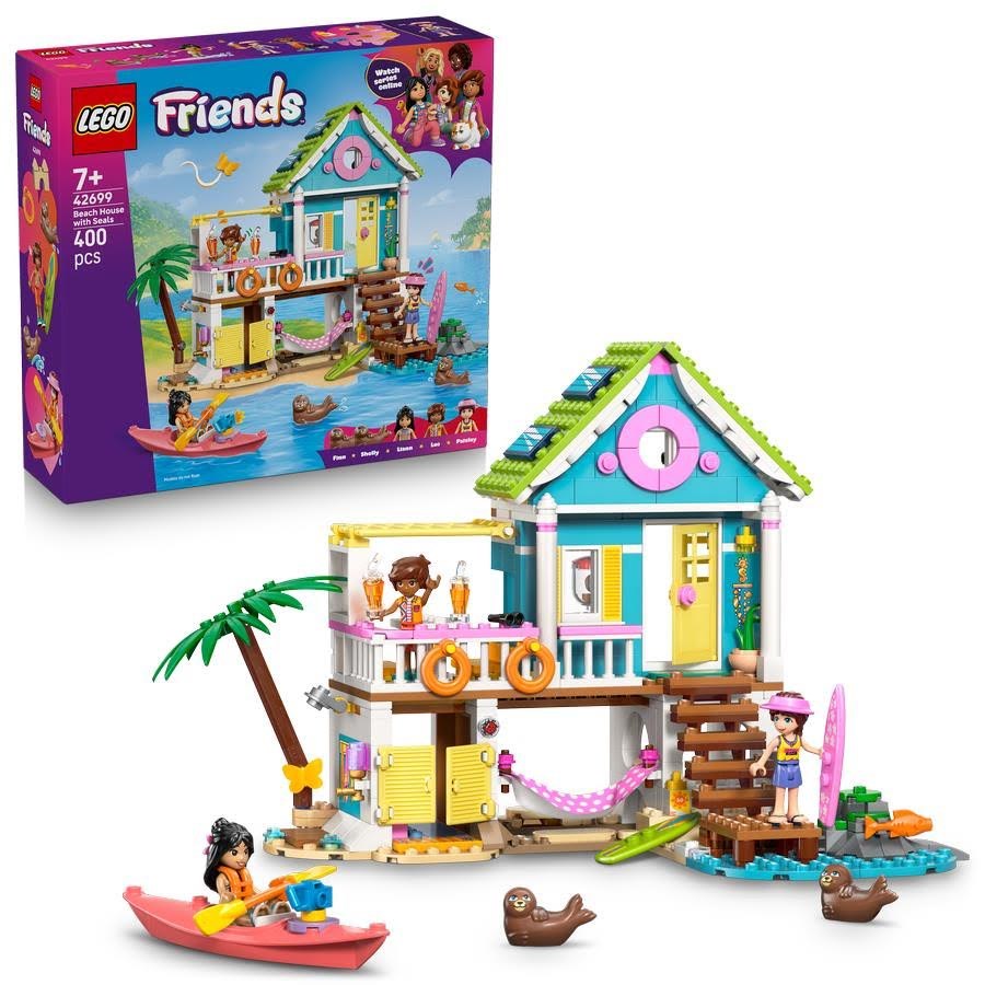 LEGO Friends 42699 Strandhus med sæler byggesæt 7+ år