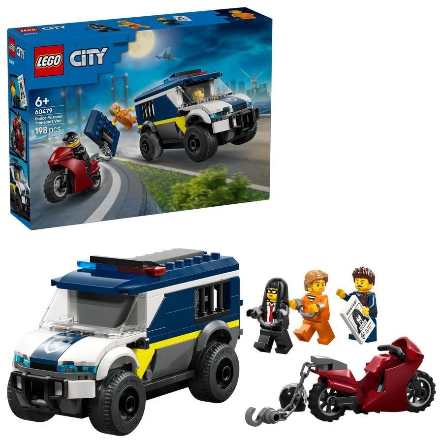 LEGO City 60479 Politivogn til fangetransport legetøj 6+ år