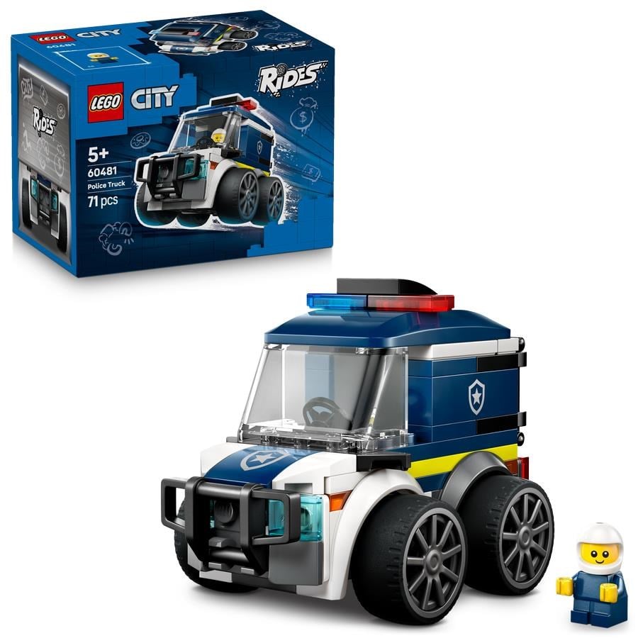 LEGO City 60481 Motorer - Politivogn legetøj 5+ år