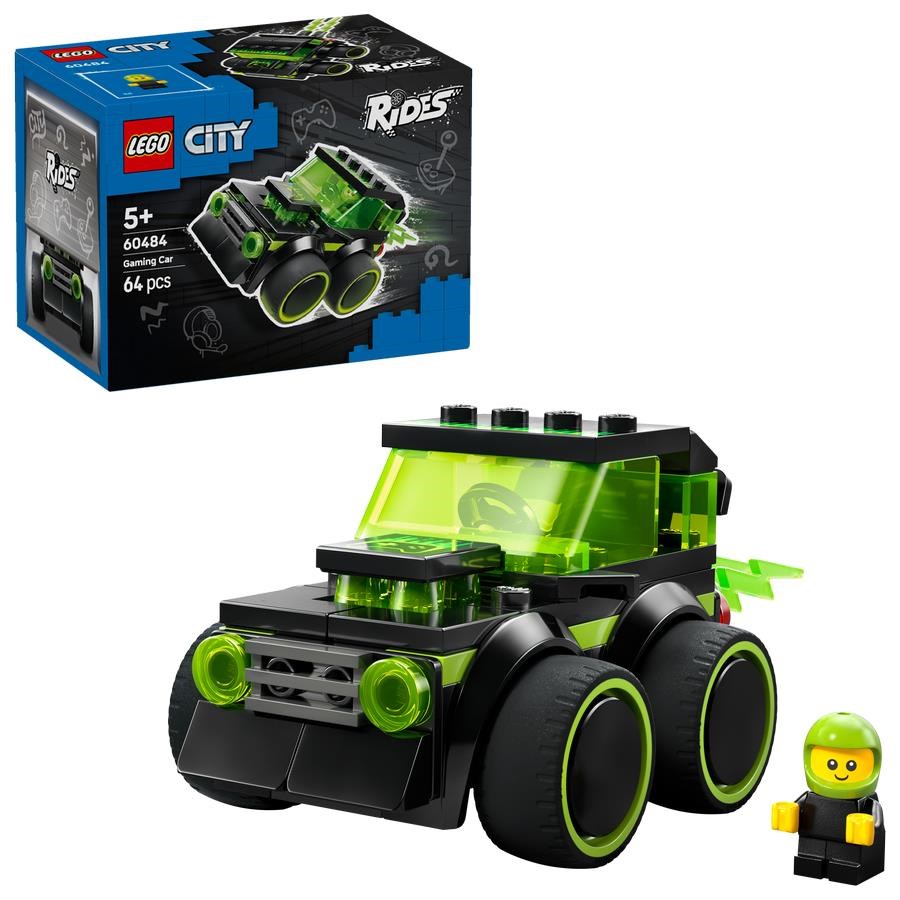 LEGO City 60484 Motorer - Gaming-racerbil legetøj 5+ år