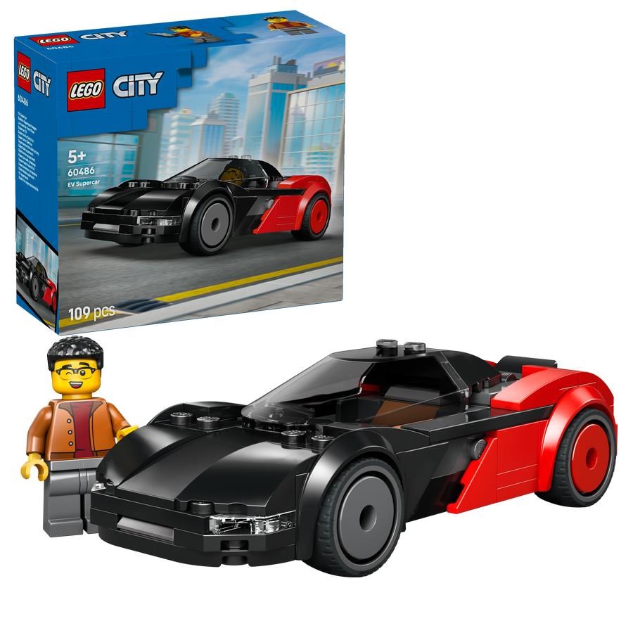 LEGO City 60486 Elektrisk superbil legetøj 5+ år