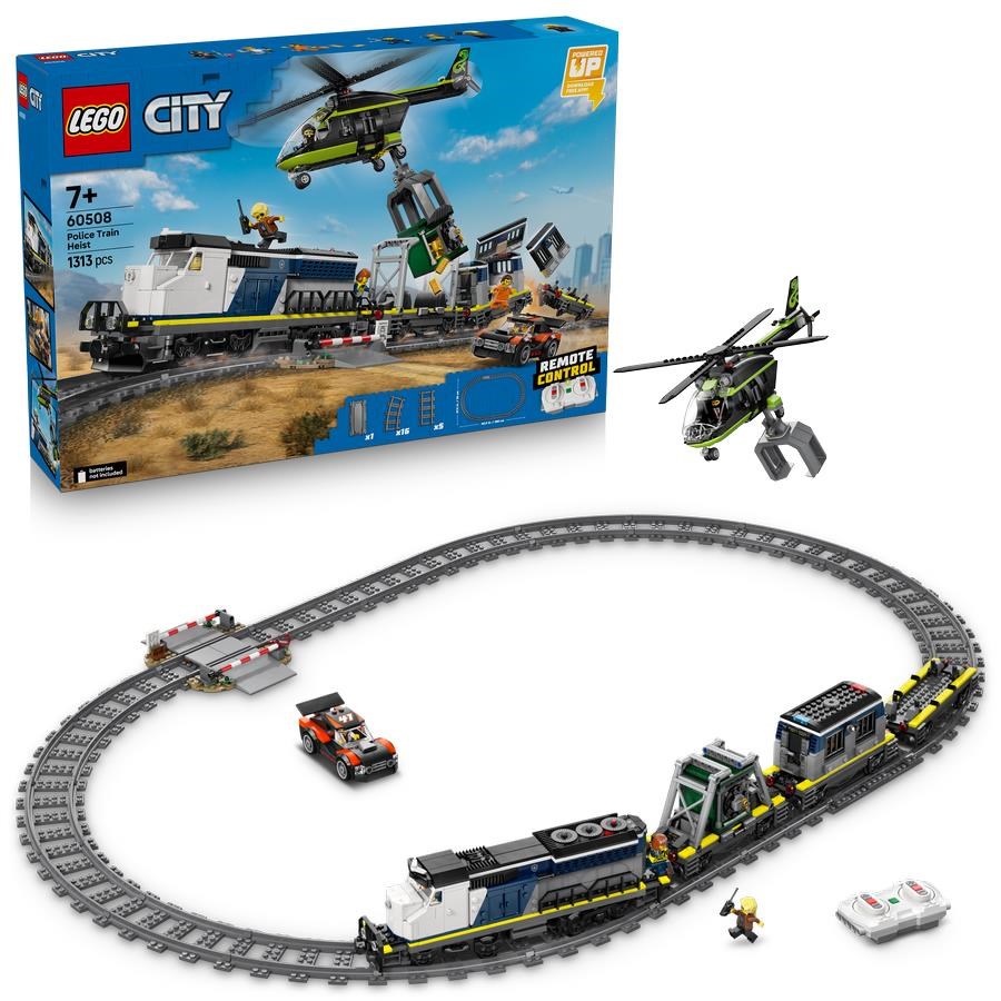 LEGO City 60508 Røveri mod polititoget
