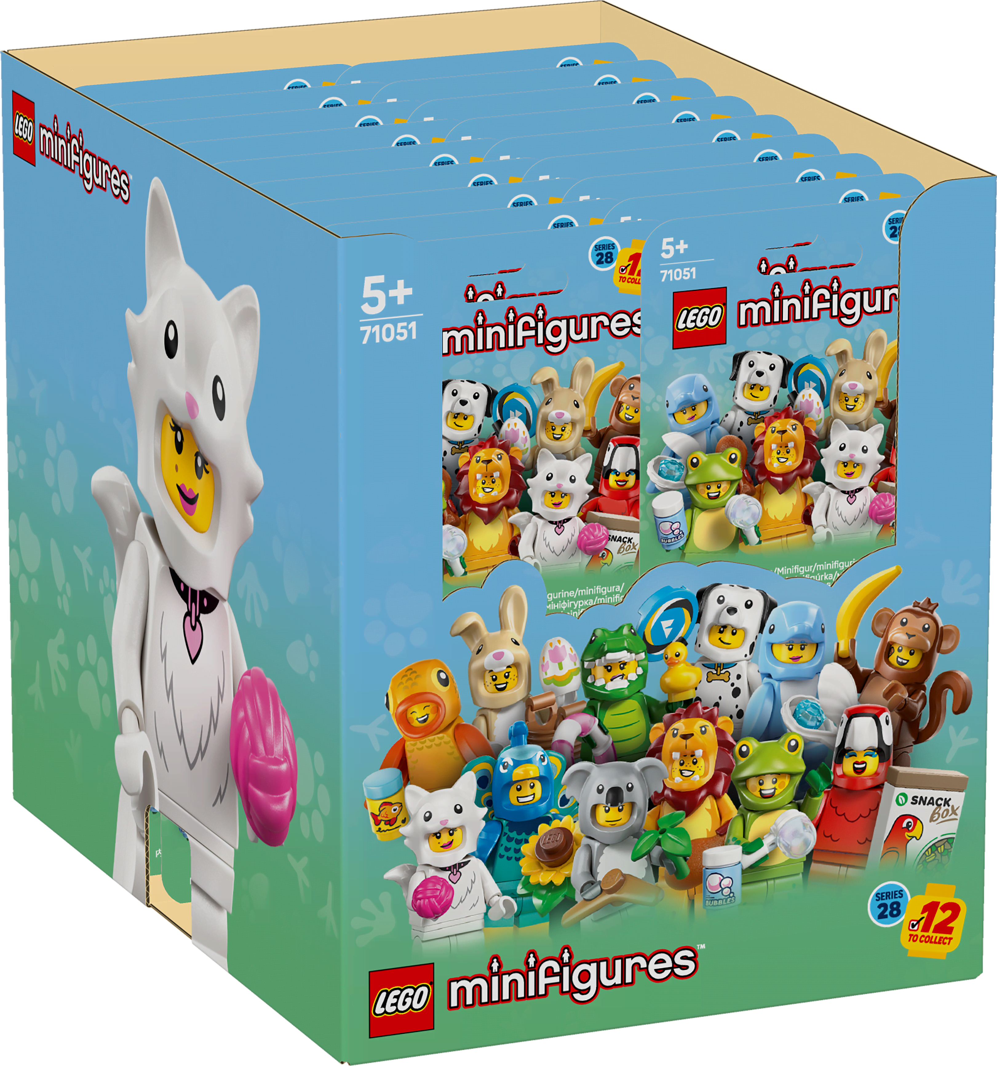 LEGO Minifigures 71051 Dyr - Serie 28 legetøj 5+ år