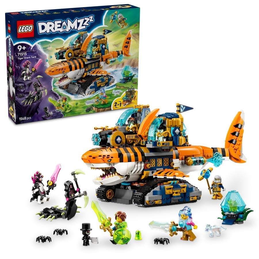 LEGO DREAMZzz 71515 Tigerhaj-kampvogn