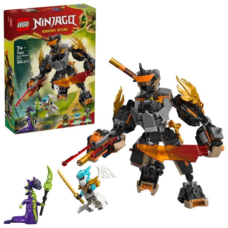 LEGO Ninjago 71854 Coles missions-mech og drage-Zane