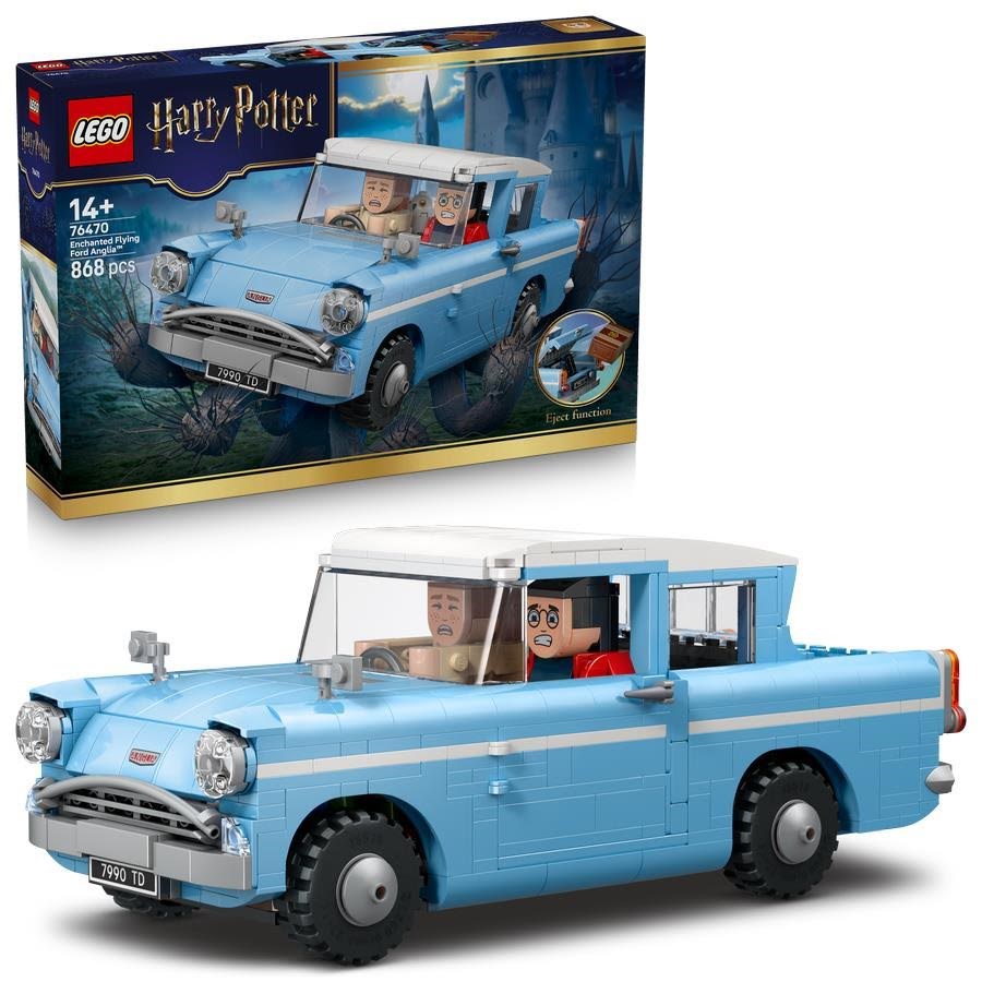 LEGO Fortryllet flyvende Ford Anglia 76470 byggesæt 14+ år