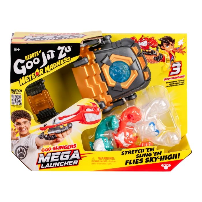 Goo Jit Zu METEOR MADNESS MEGA LAUNCHER Figur 42989