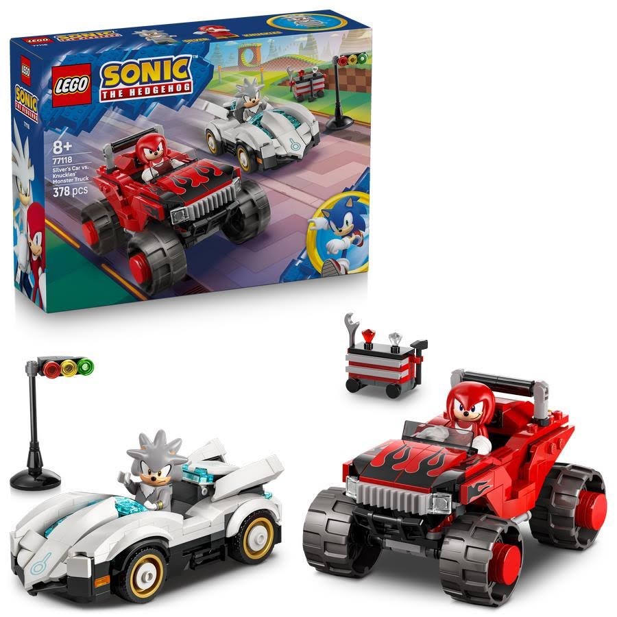 LEGO Sonic 77118 Silvers bil mod Knuckles' monstertruck