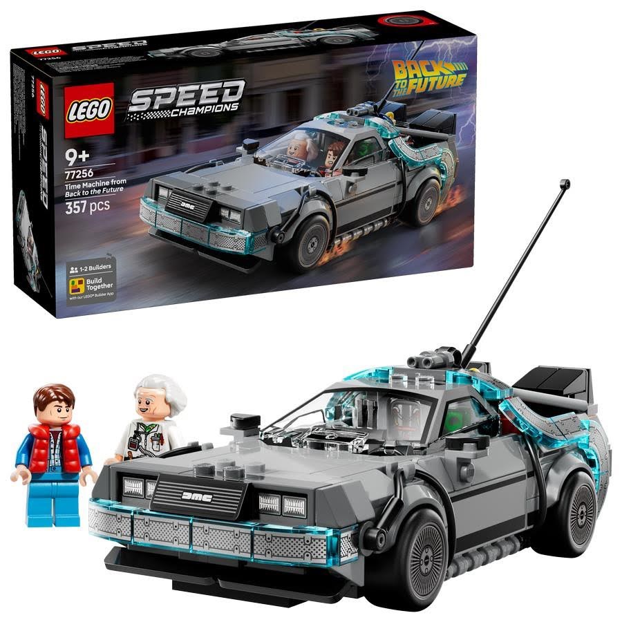 LEGO Speed Champions 77256 Tidsmaskinen fra Tilbage til fremtiden byggesæt 9+ år
