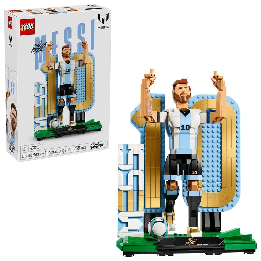 LEGO Editions 43015 Lionel Messi - fodboldlegende