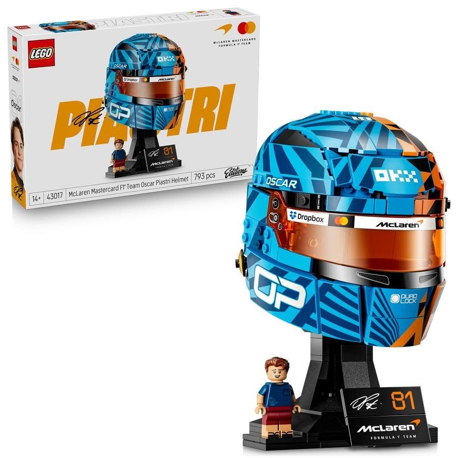 LEGO Editions 43017 McLaren Mastercard F1 Team Oscar Piastri-hjelm