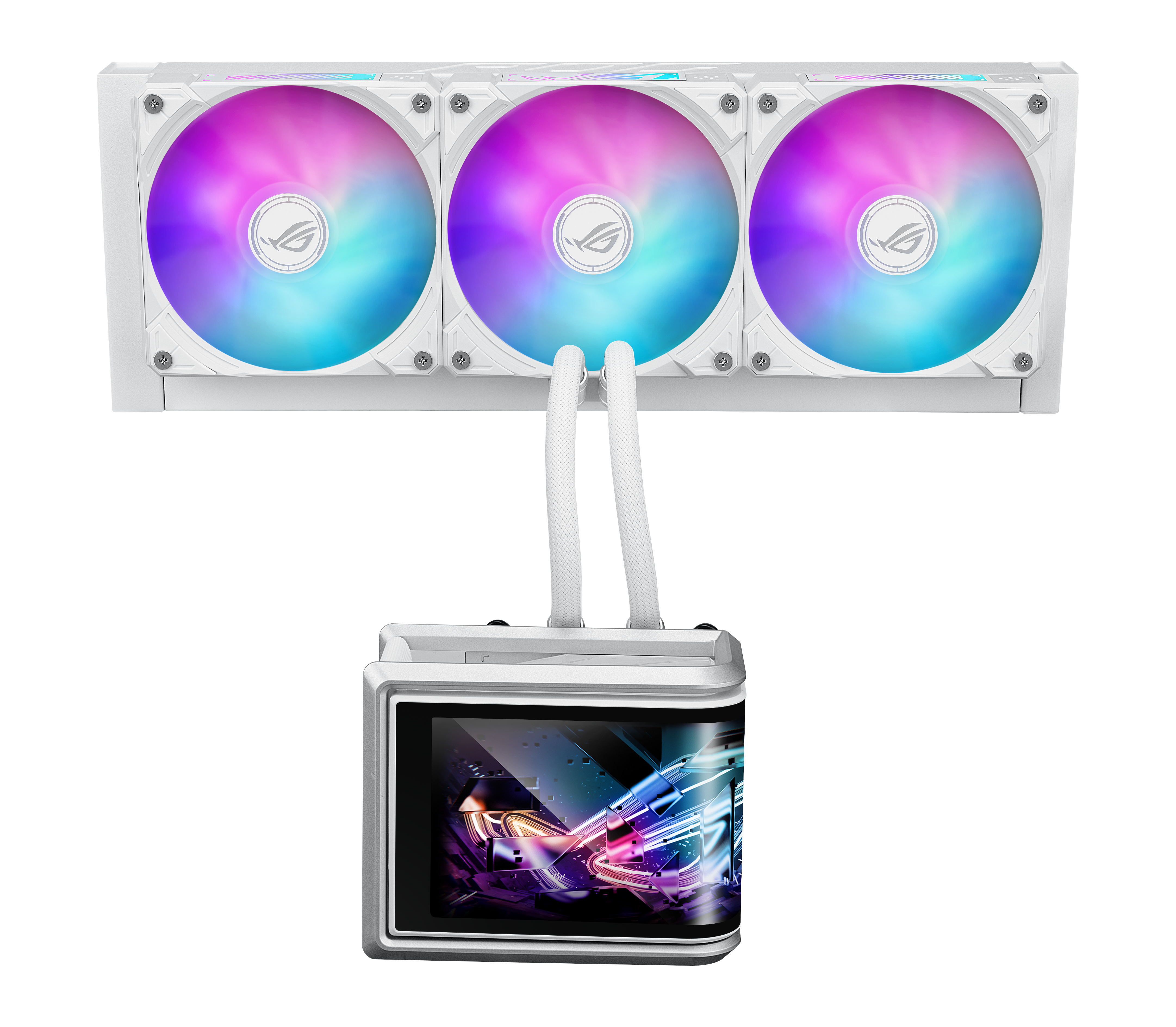 ASUS ROG RYUO IV SLC 360 ARGB WHITE - CPU Vandkøling Cpu Køler Hvid med RGB 90RC0152-B0EAY0
