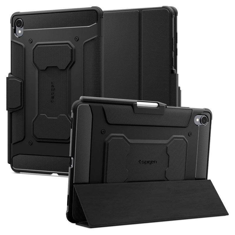Spigen Rugged Armor Pro - black - Samsung Galaxy Tab S11 Tablet Cover ACS10149