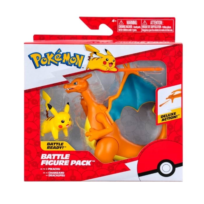 Pokemon Battle Figure Charizard and Pikachu Pokemon PKW3459