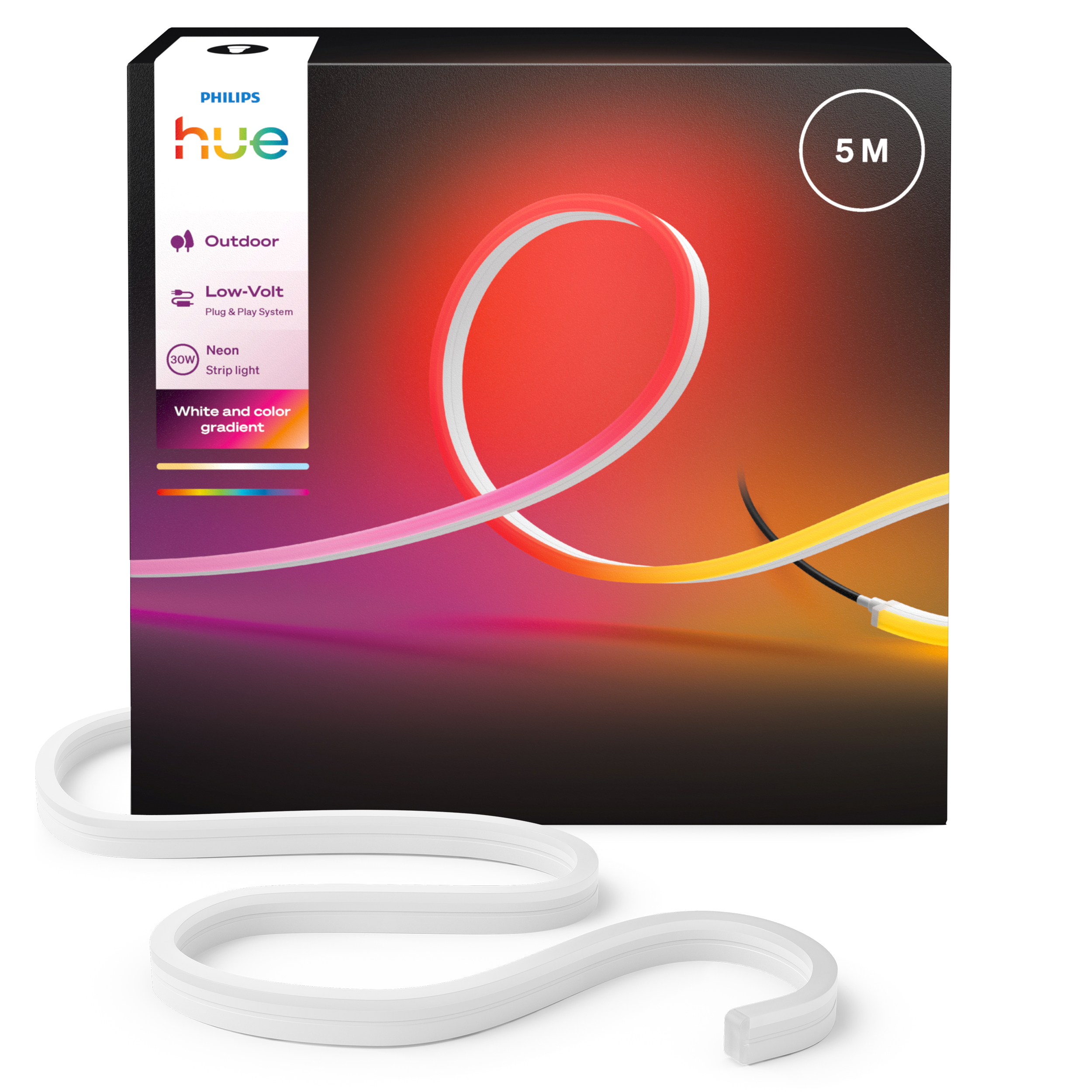 Philips Hue Neon udendørs LED strip 5m Smart Home 929004277002