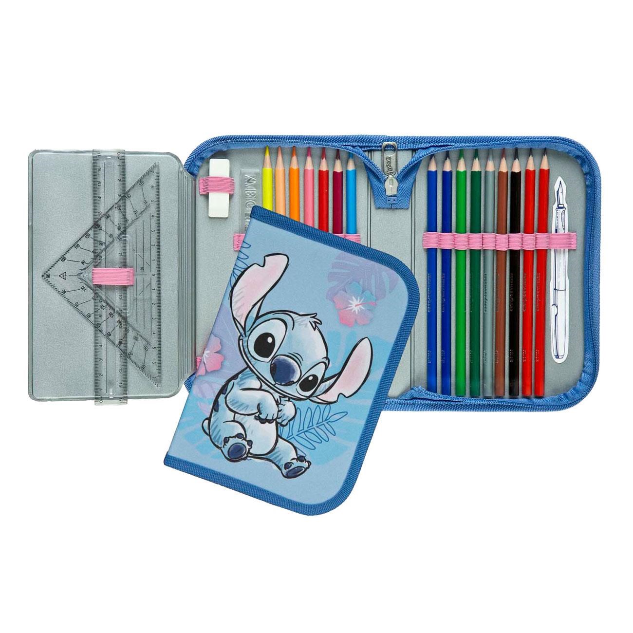 Disney Stitch Filled Pencil Case Skoletilbehoer STLP0445