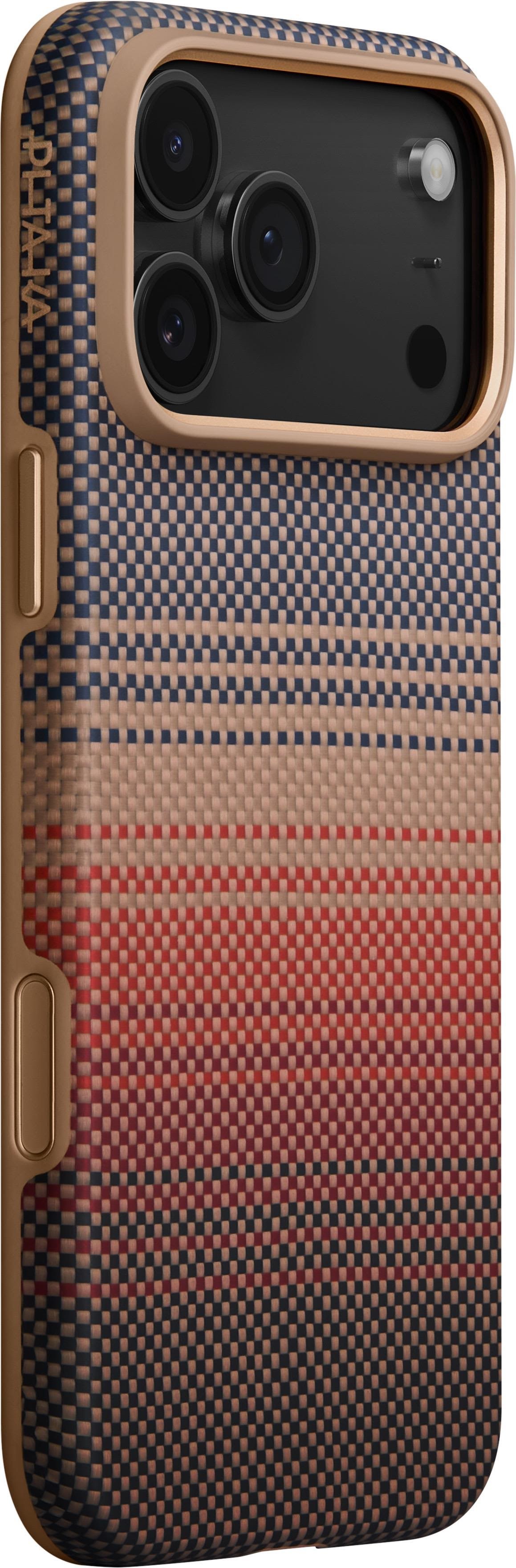 PITAKA Aramid UltraGuard Case - Sunset - iPhone 17 Pro Max Mobilcover KI1702BPM